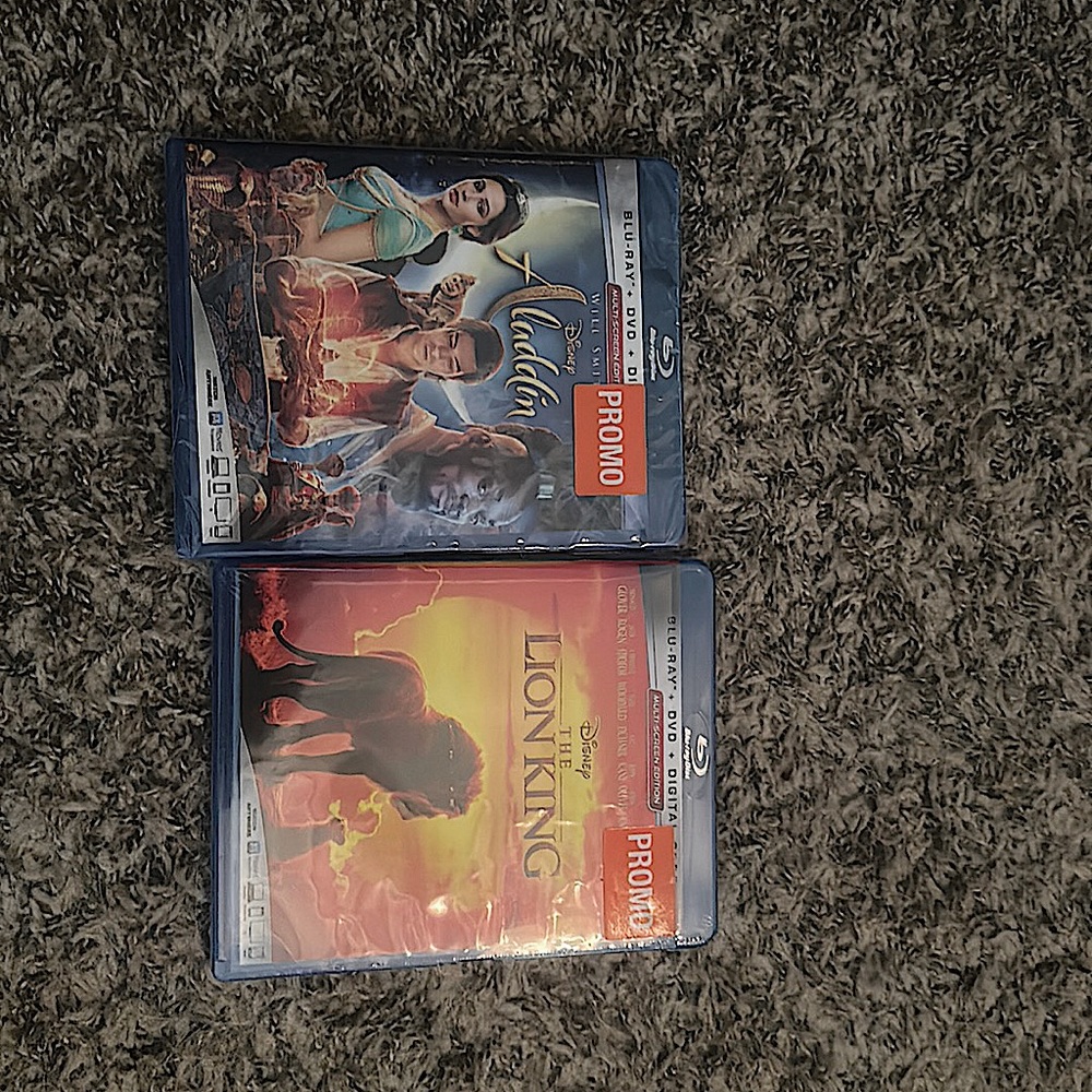 Disney’s Aladdin and Disney’s lion king